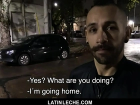 Straight guy gets tricked into gay sex with hot Latino guy.