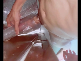 Gay masturbation with a big cock in Vietnam