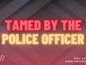 Gay police officers audio story: chastity cage training