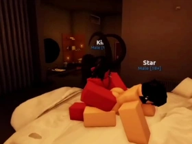 Gay Roblox porn video features animation and hardcore sexual activities.