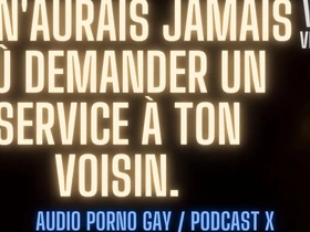 One service dominates your whore mouth! [French gay porn audio]
