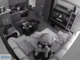 Young and straight couple gets it dirty with hidden camera