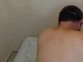 Young and straight Brazilian boys having raw anal sex with a gay slut whore