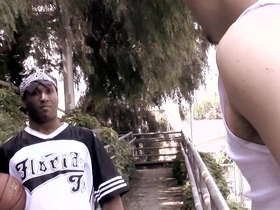 Condom use in gay anal sex with an interracial couple