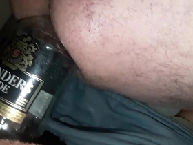 There is whisky inside my ass.