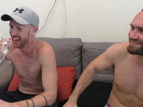 Young Israeli men in gay porn video.