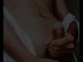 Masturbating with rhythm and passion