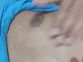 Young Indian man flaunts his slim body and small penis.