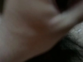 Small Asian boy masturbates.