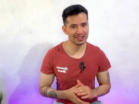 Canadian hunk gets some gay sex with a Mexican stud in a hotel room on the beach.