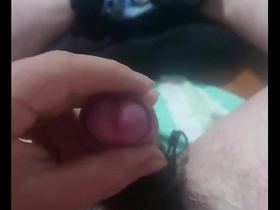 Gay Japanese man masturbates with 1120 second load