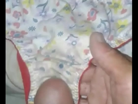 Gay Japanese man enjoys licking panties and more