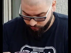 Gay amateur Nici has sex with a mobile game character.