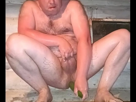 Gay Russian gets his ass and mouth fucked hard
