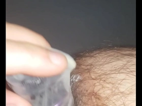 First time with anal pleasure, gay dildo action