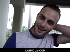 Straight boy gets paid to make hot gay movie with POV camera on the street