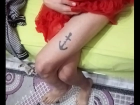 Young gay guy enjoys sex with trans beauty