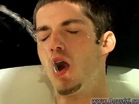 Asian chubby gay gets facial and engages in fetish sex with frat brother Kaleb Scott.
