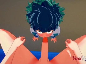 My Hero Academia Yaoi: Deku and Uzumakis forbidden love in underground gay scenes