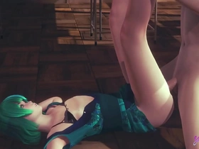 Sissy boy Hidetsume gets dominated in this Yaoi hentai