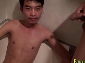 Gay group hardcore with big cock and cum on face