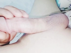 Solo performance of a mature man with a great body and high heels