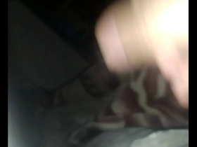 Indian gay man masturbates with his big dick