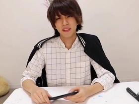 Japanese gay boy Hajimes sensual scenes