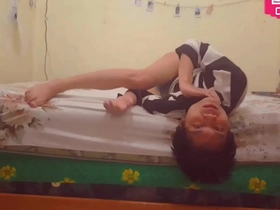 Kali Rose solo set: Indonesian Chinese cutie gets naughty