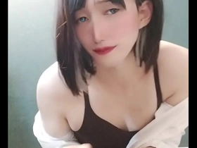 Japanese crossdressers sissy femboy adventure