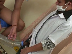 Twink pee pee play with a Thai hunk