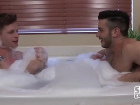 Gay movie with hot hunk Dean Manny in raw sex action.